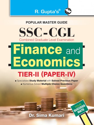 RGupta Ramesh SSC-CGL: (AAO) Finance and Economics (TIERII) (Paper-IV) for Assistant Audit/Accounts Officer Exam Guide English Medium